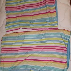 Striped Comforter and Sham